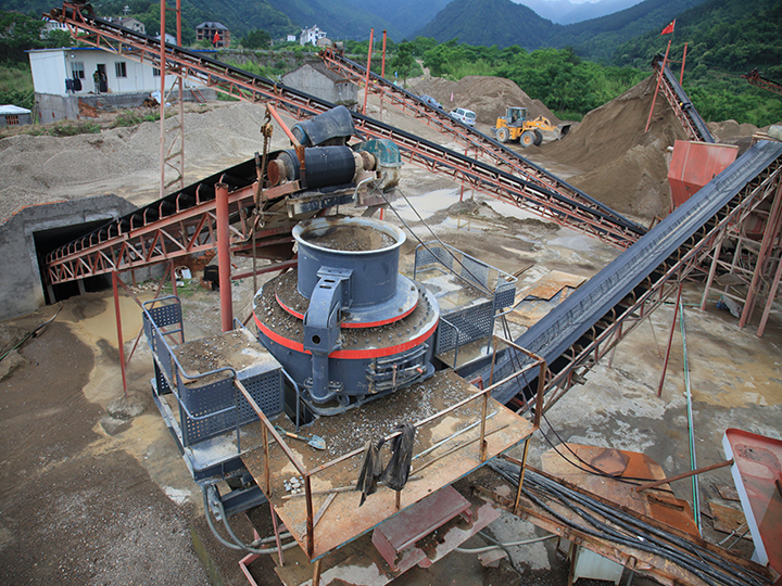 Limestone and Granite Crush Plant in Iran